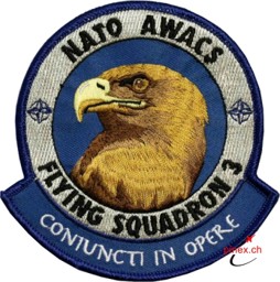 Bild von Nato Awacs Flying Squadron 3 Abzeichen Patch